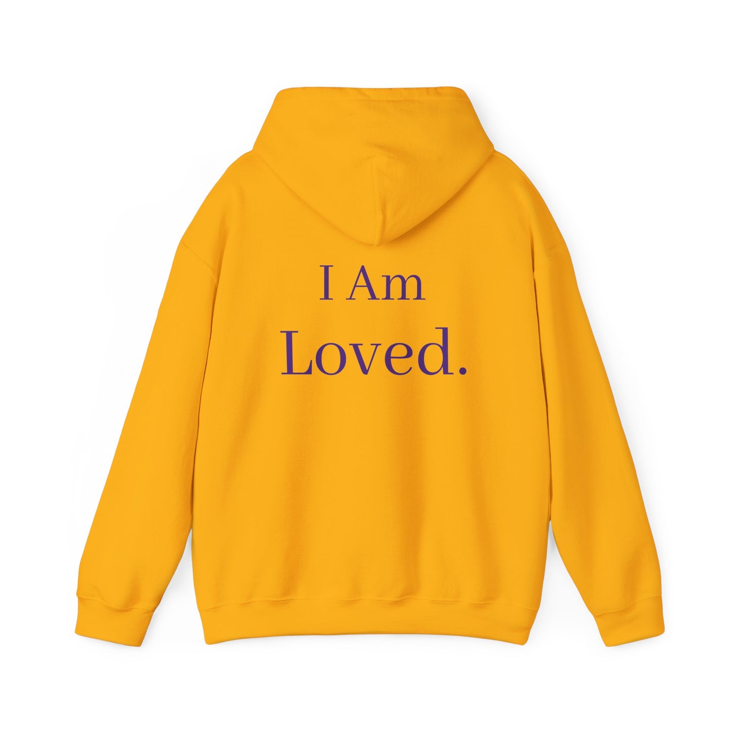 I Am Loved Hoodie | Cozy Sweatshirt for All Occasions | Gift Idea for Friends and Family | Perfect for Holidays