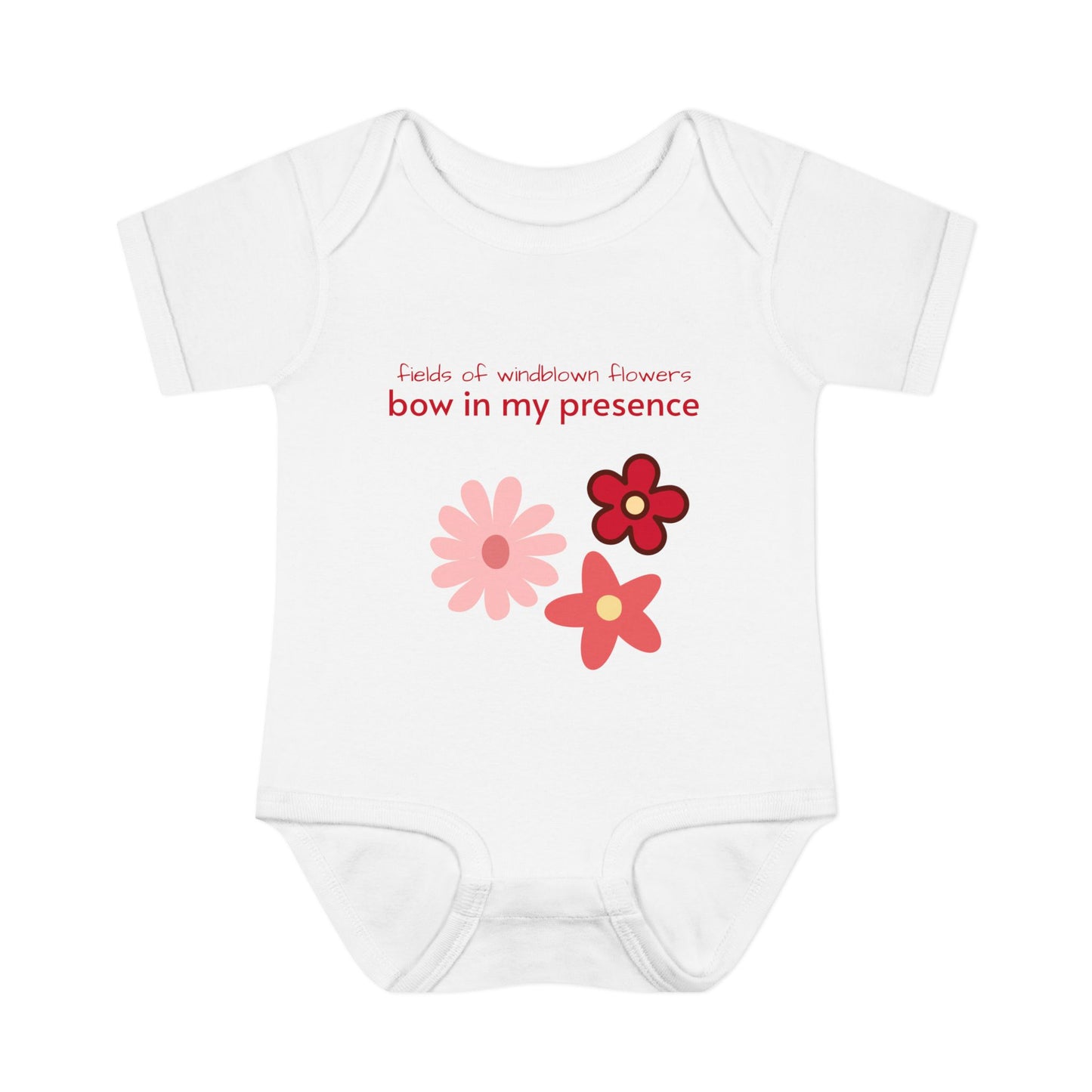 Personalizable Inner Neck Label, Baby Onesie for Infant to Toddler, Three-Snap Closure for Shower Gift, Victoria & Co Design