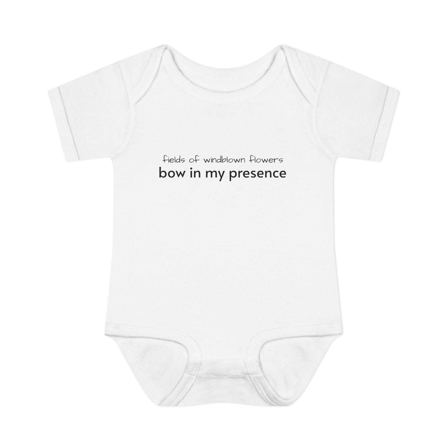 Personalizable Inner Neck Label Baby Onesie |  Newborn to 24 mo | Three-Snap Closure for Shower Gift, Victoria & Co Design
