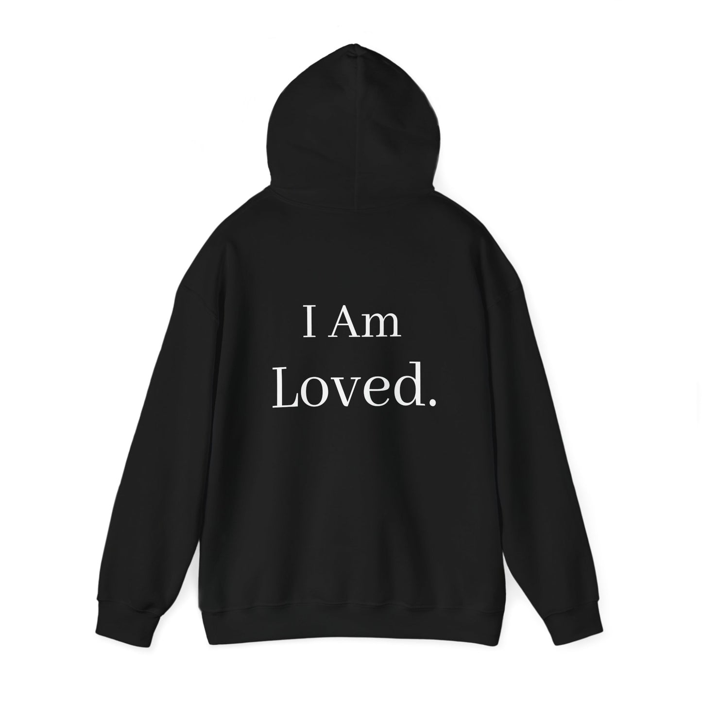 I Am Loved Hoodie | Cozy Sweatshirt for All Occasions | Gift Idea for Friends and Family | Perfect for Holidays