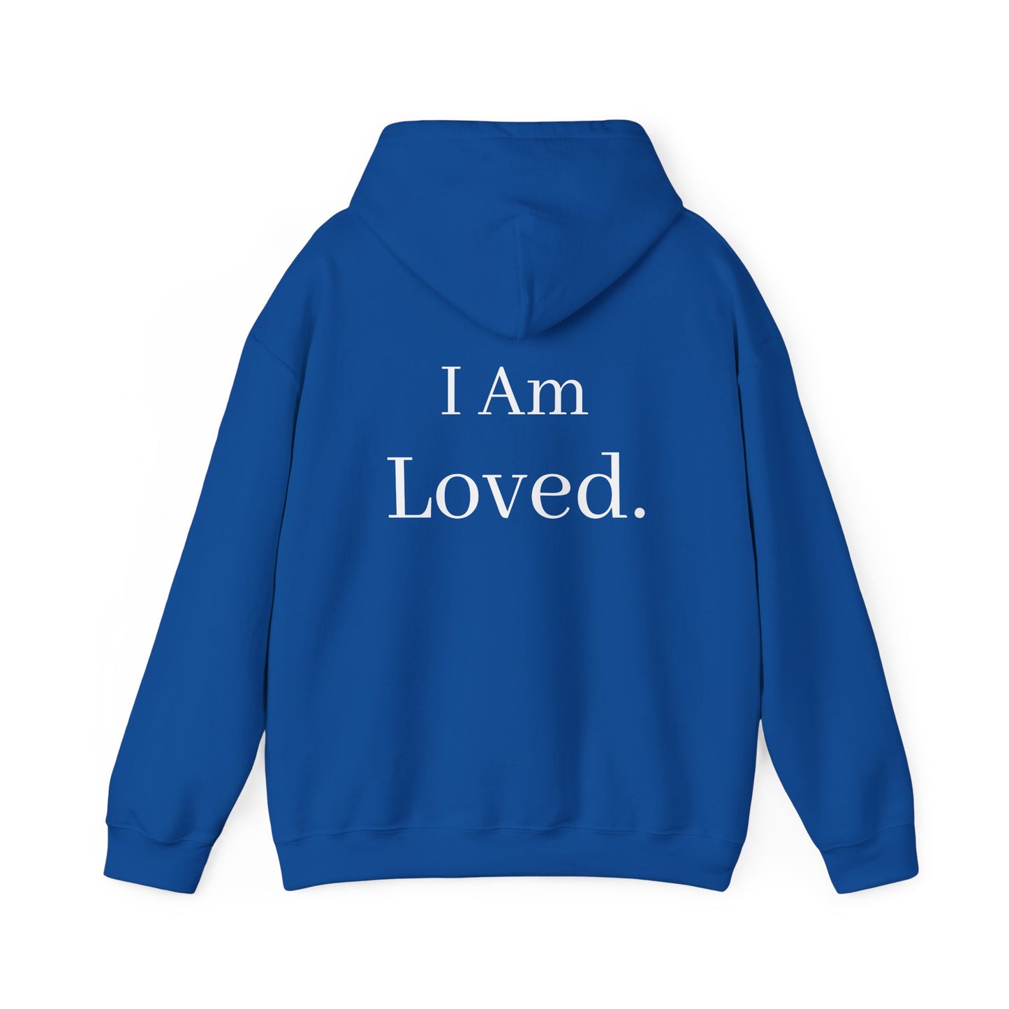 I Am Loved Hoodie | Cozy Sweatshirt for All Occasions | Gift Idea for Friends and Family | Perfect for Holidays