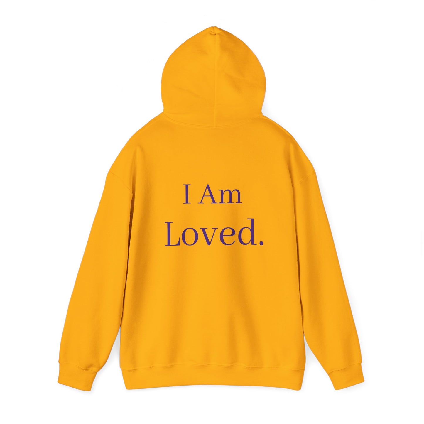 I Am Loved Hoodie | Cozy Sweatshirt for All Occasions | Gift Idea for Friends and Family | Perfect for Holidays