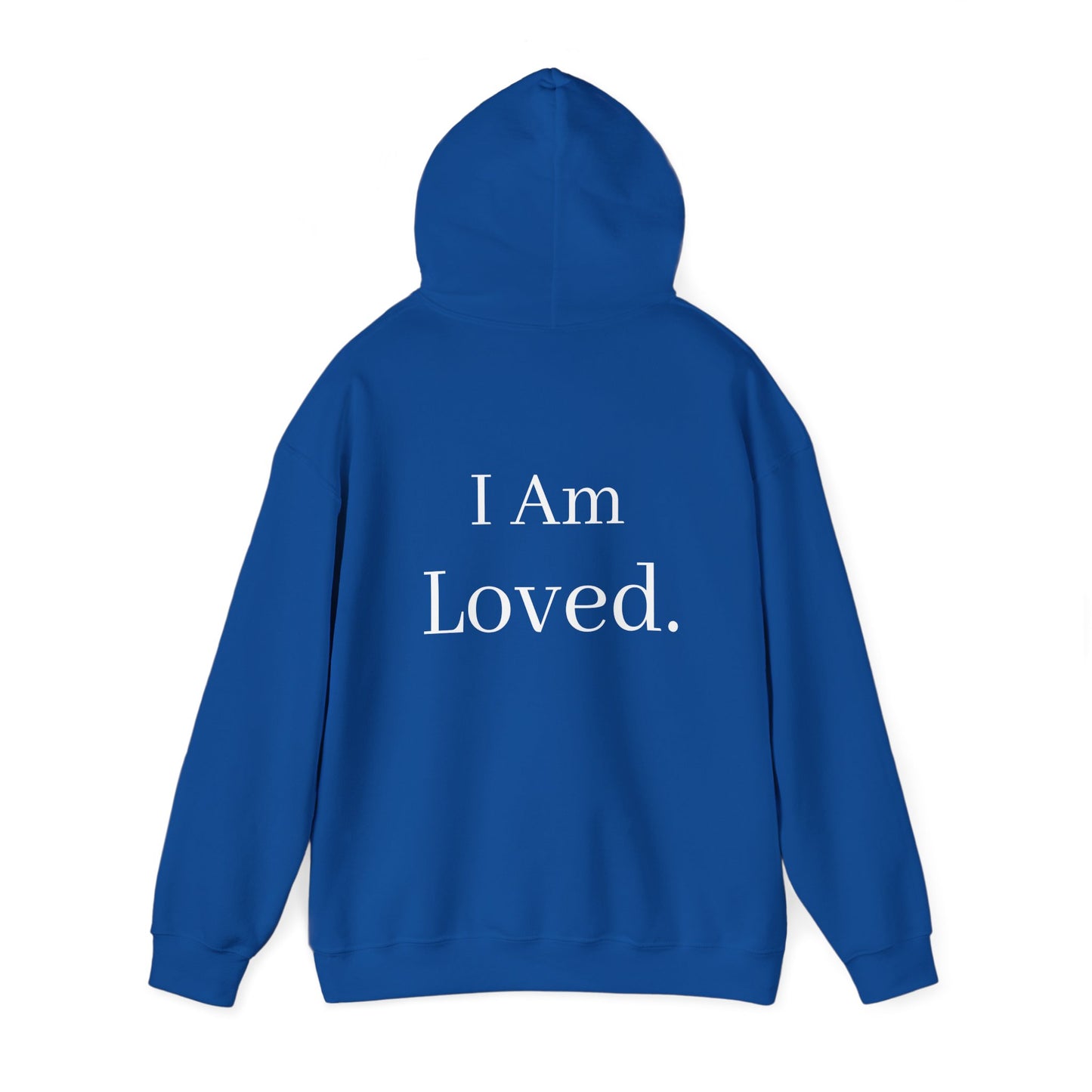 I Am Loved Hoodie | Cozy Sweatshirt for All Occasions | Gift Idea for Friends and Family | Perfect for Holidays