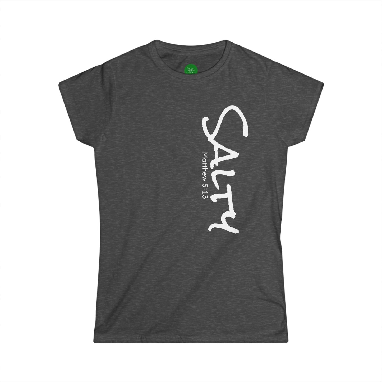 Side Salty T-Shirt | Christian Faith | Bible Verse Tee | Christian Apparel | Salt of the Earth Shirt