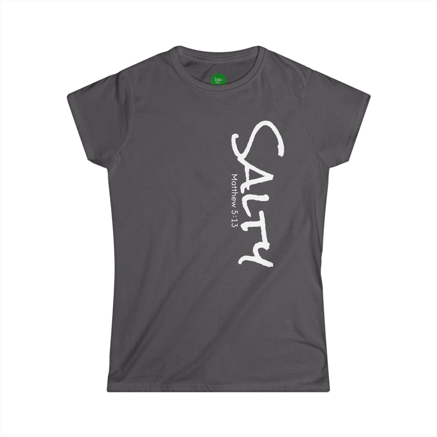 Side Salty T-Shirt | Christian Faith | Bible Verse Tee | Christian Apparel | Salt of the Earth Shirt