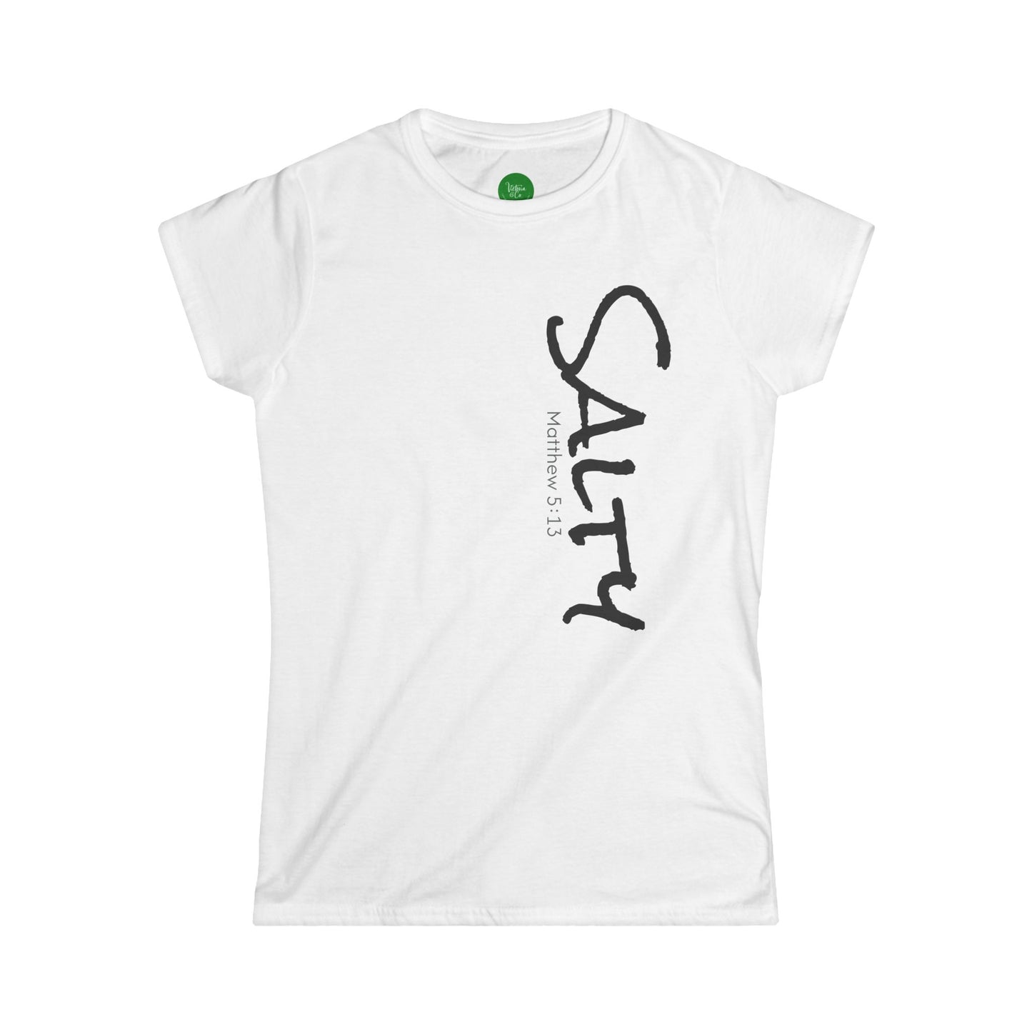Side Salty T-Shirt | Christian Faith | Bible Verse Tee | Christian Apparel | Salt of the Earth Shirt