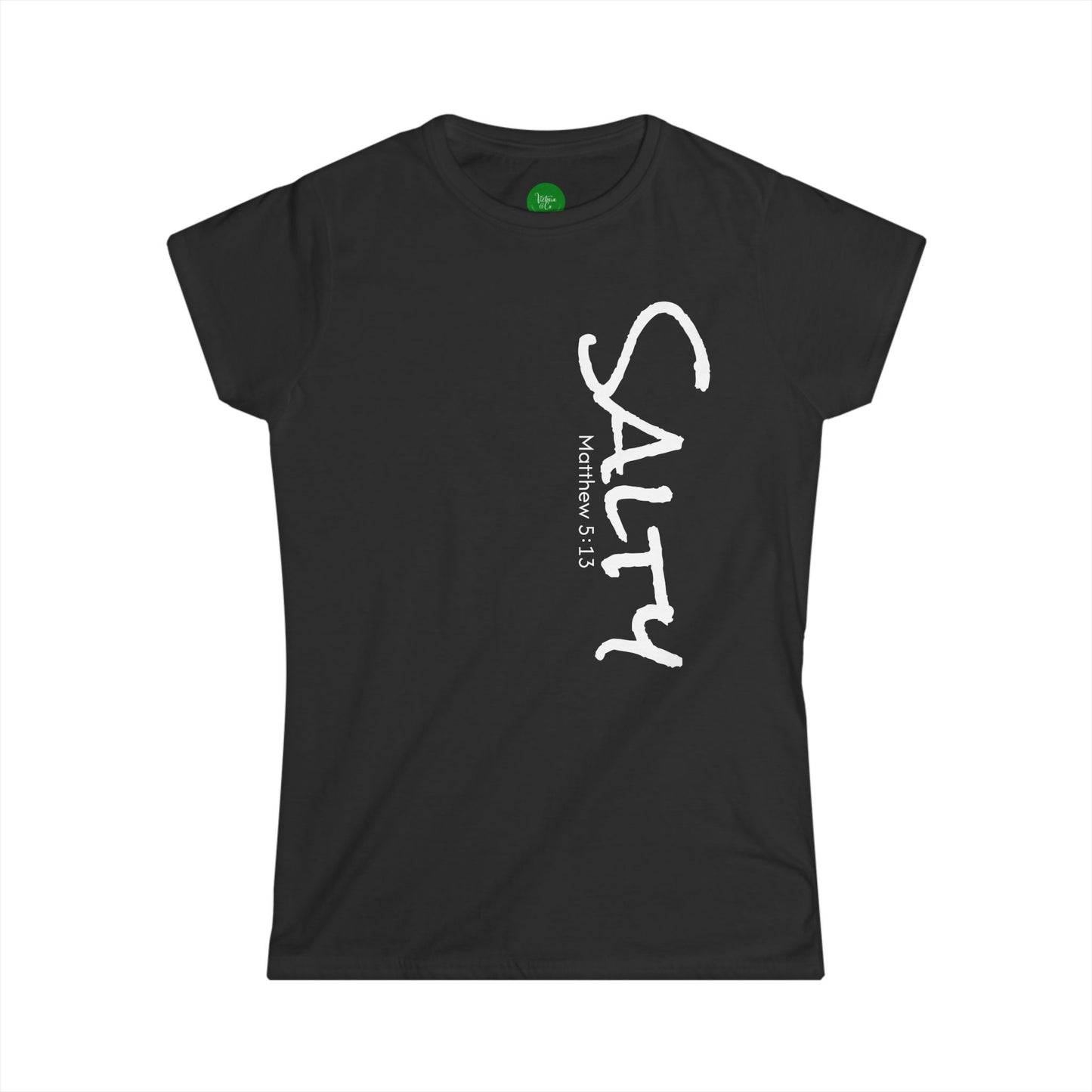 Side Salty T-Shirt | Christian Faith | Bible Verse Tee | Christian Apparel | Salt of the Earth Shirt